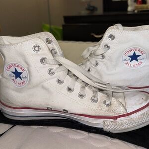 White high top converse